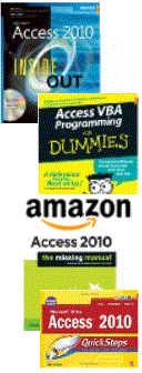 A selection of books about Access from Amazon